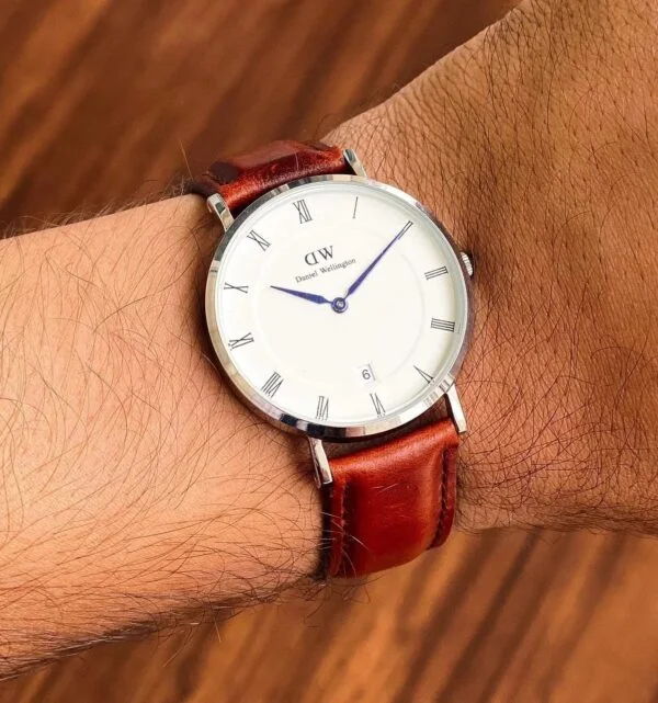 Daniel Wellington Classic Sheffield Roman Dial Watch – Men's Watch