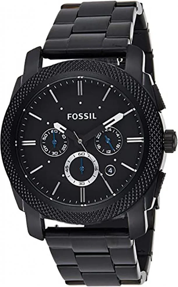 Fossil Black Stainless Steel Chronograph Men's Watch