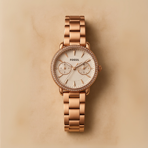 Fossil Tailor ES4264 – Rose Gold Multifunction Women's Watch