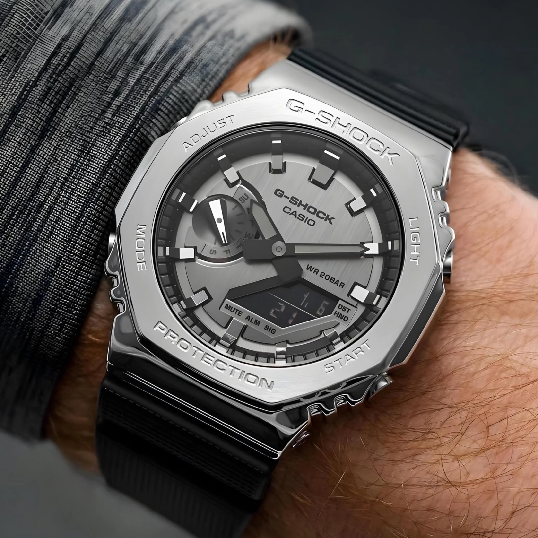 Casio G-Shock GM-2100-1A Men’s Analog-Digital Watch