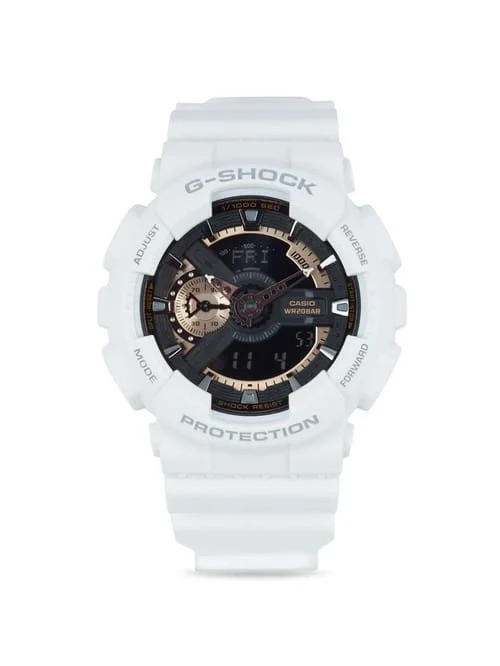 Casio G-Shock GA-110RG-7A – White Resin | Tough Analog-Digital Watch For Men