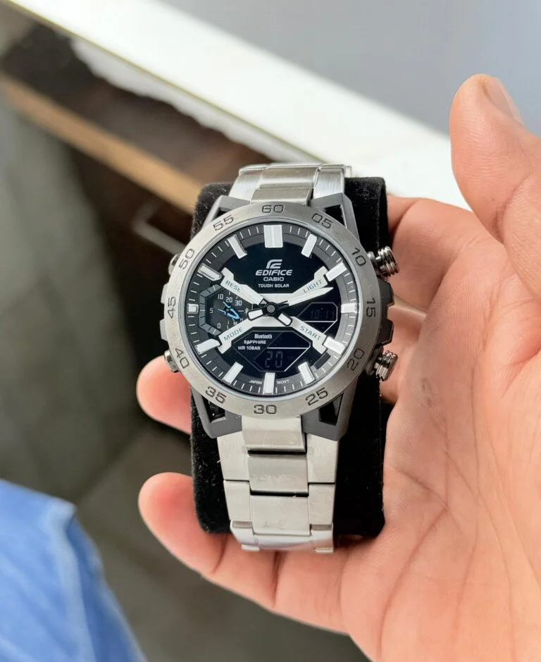 Casio Edifice ECB-2000DD-1A – Sospensione Tough Solar Bluetooth Watch for Men