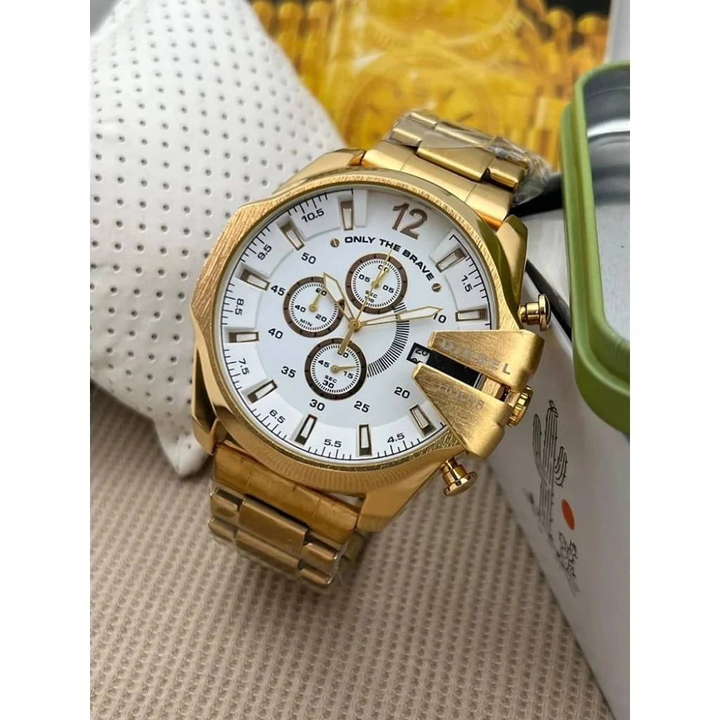 Diesel Mega Chief Chronograph Watch for Men – DZ4342