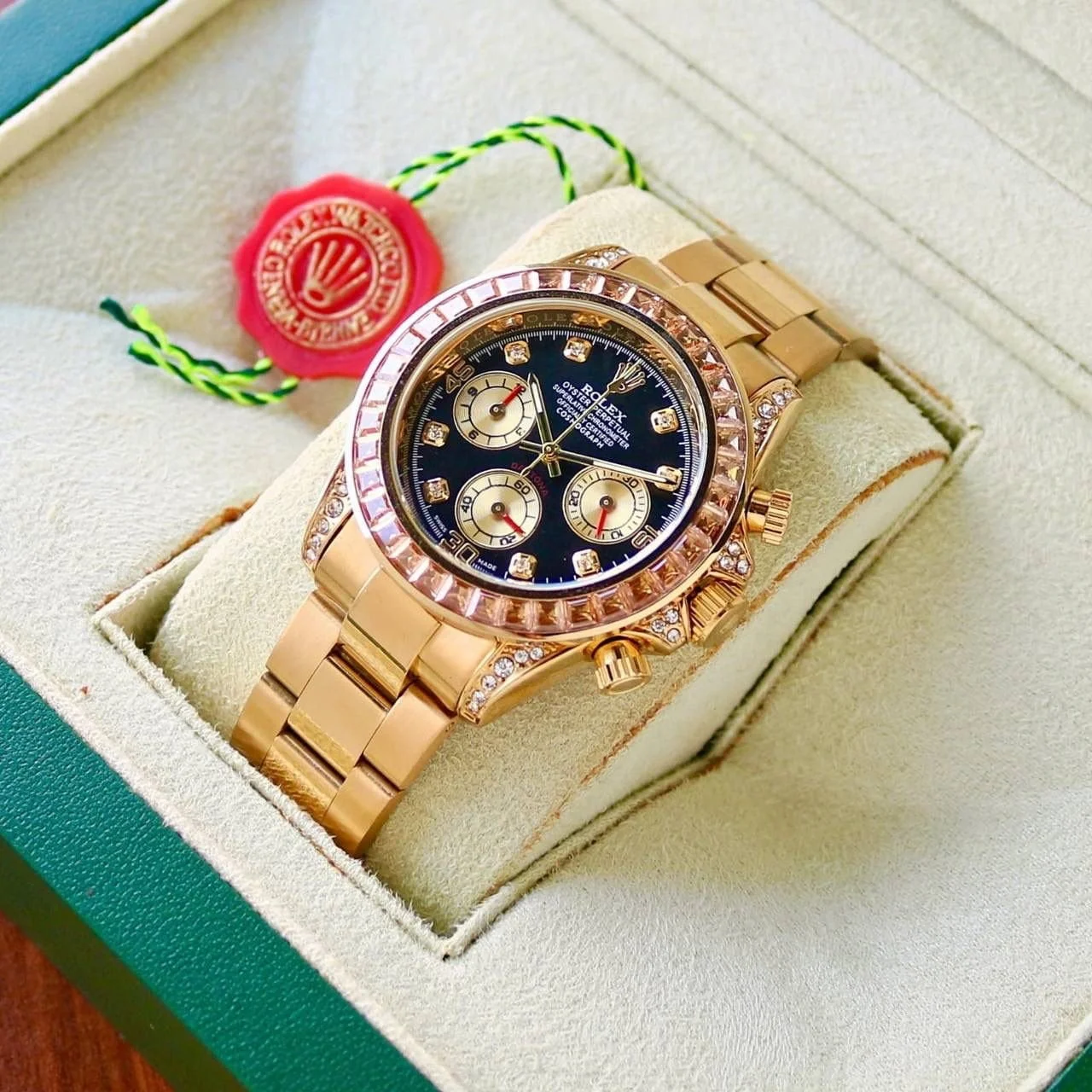 Rolex Daytona Rainbow Chronograph – Gold Edition