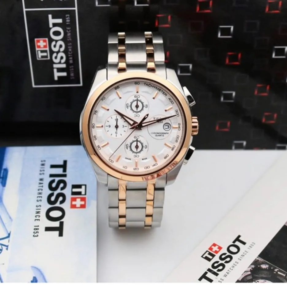 Men’s Tissot Chronograph Stainless Steel Watch