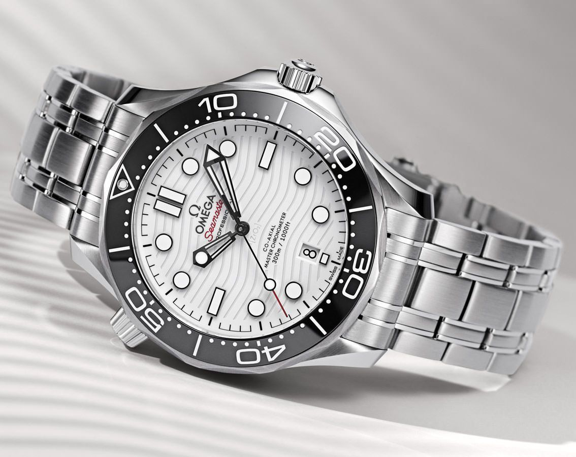 Omega Seamaster White Dial 2