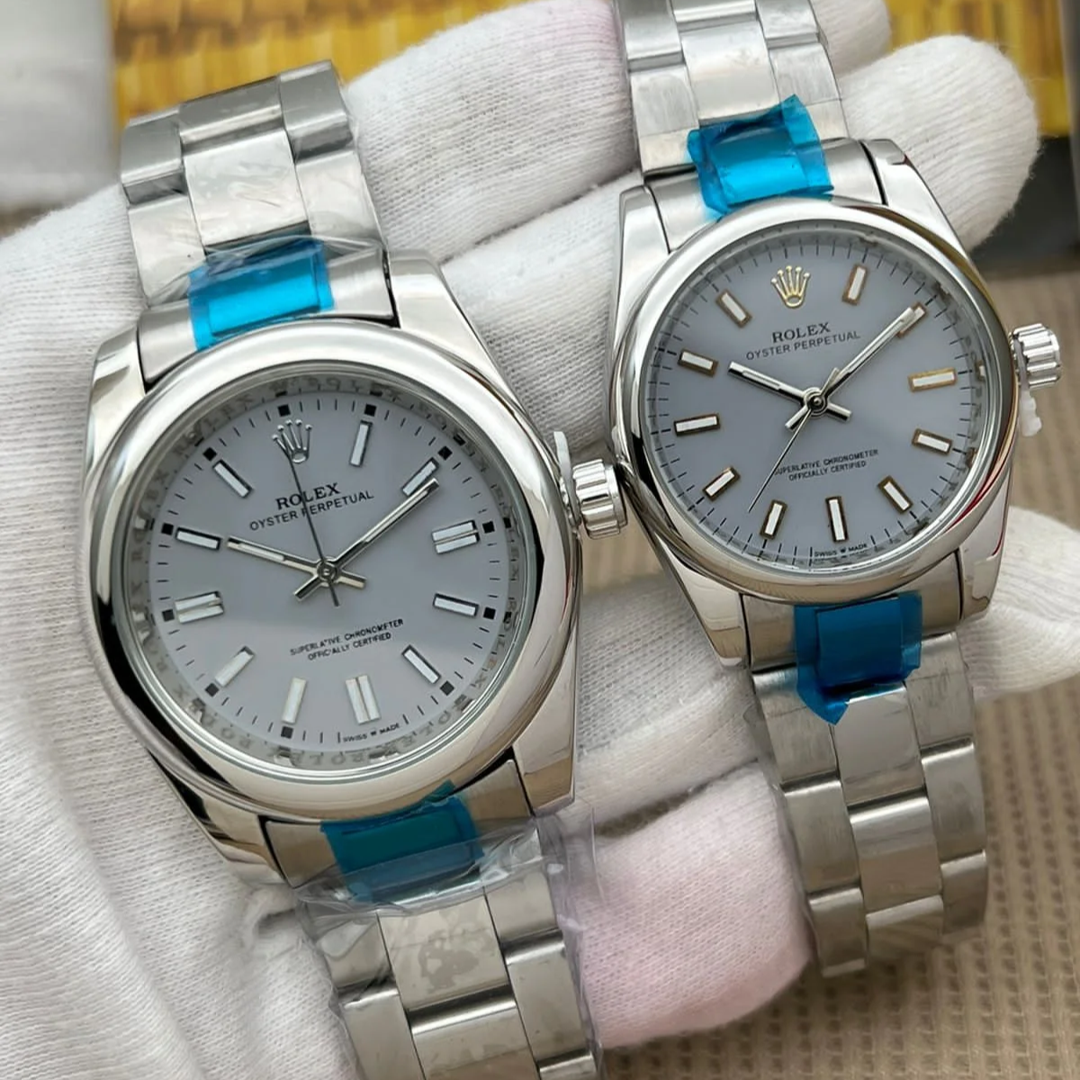 Oyster Perpetual Rolex Couple Watch