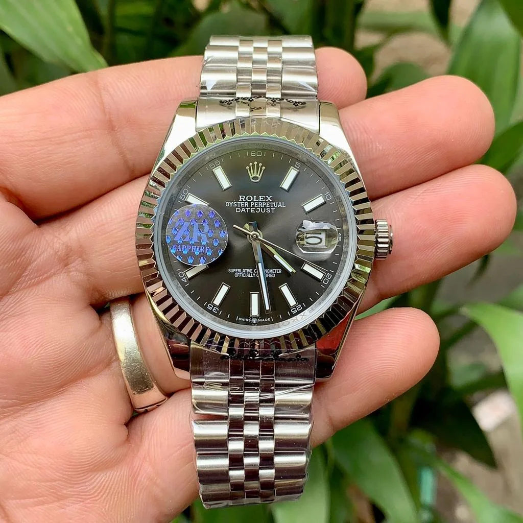 Rolex DateJust Jubilee Grey Dial ZR