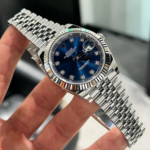 Rolex Datejust 41 – Blue Diamond Dial
