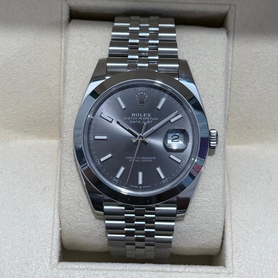 Rolex Datejust 41mm stainless steel 126300RXJ