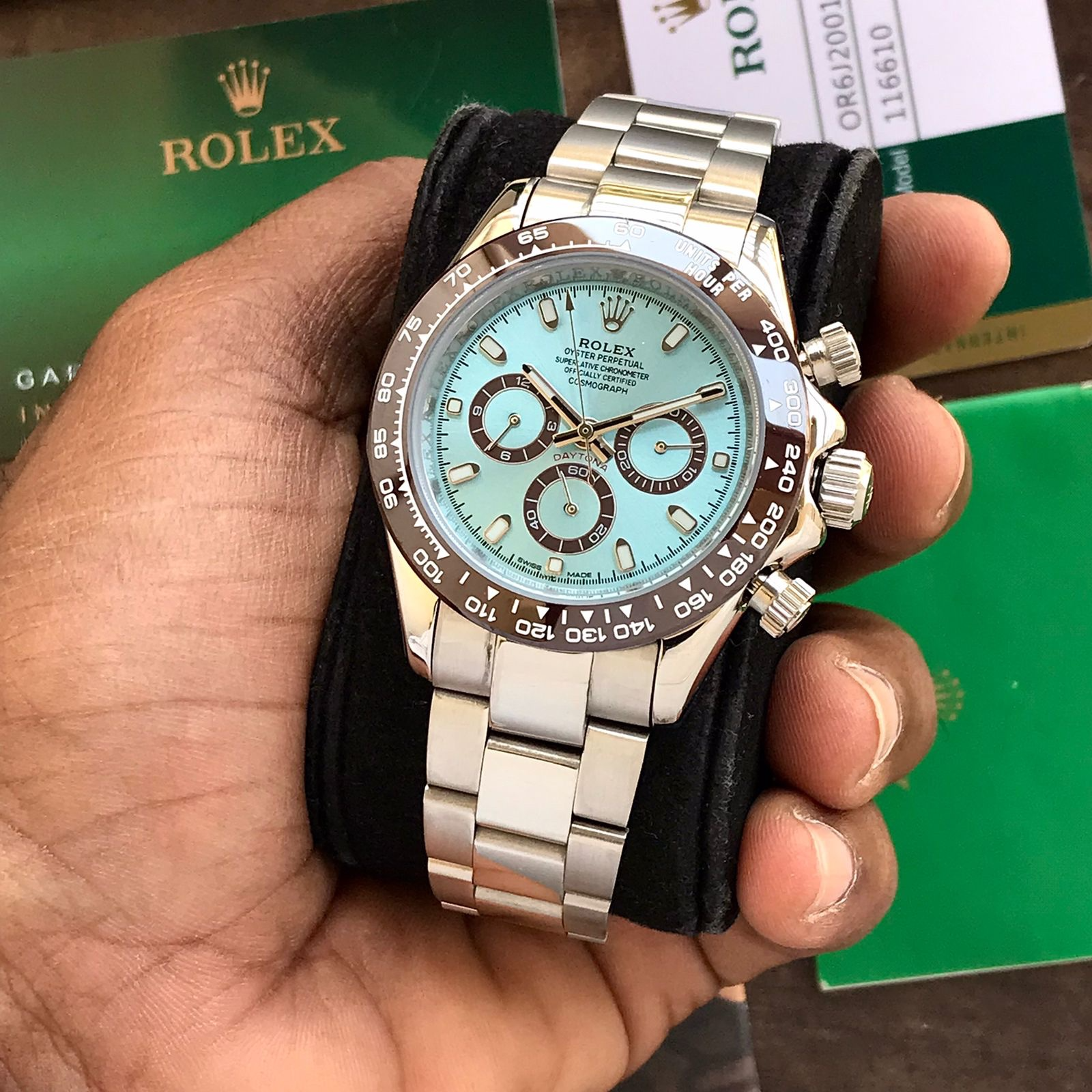 Rolex Daytona Cosmograph – Sky Blue Dial | Japanese Master Quality