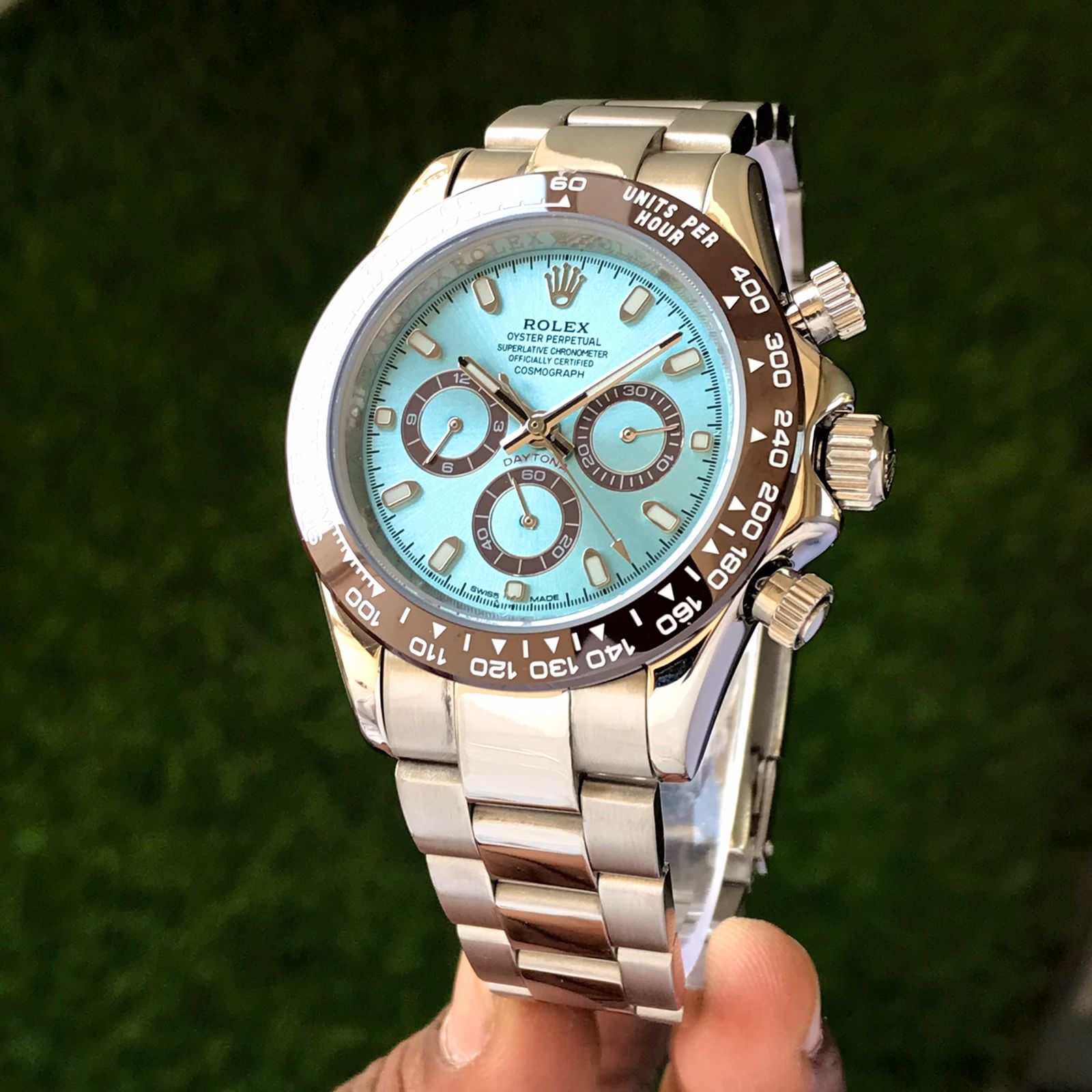 Rolex Daytona Cosmograph – Sky Blue Dial | Japanese Master Quality