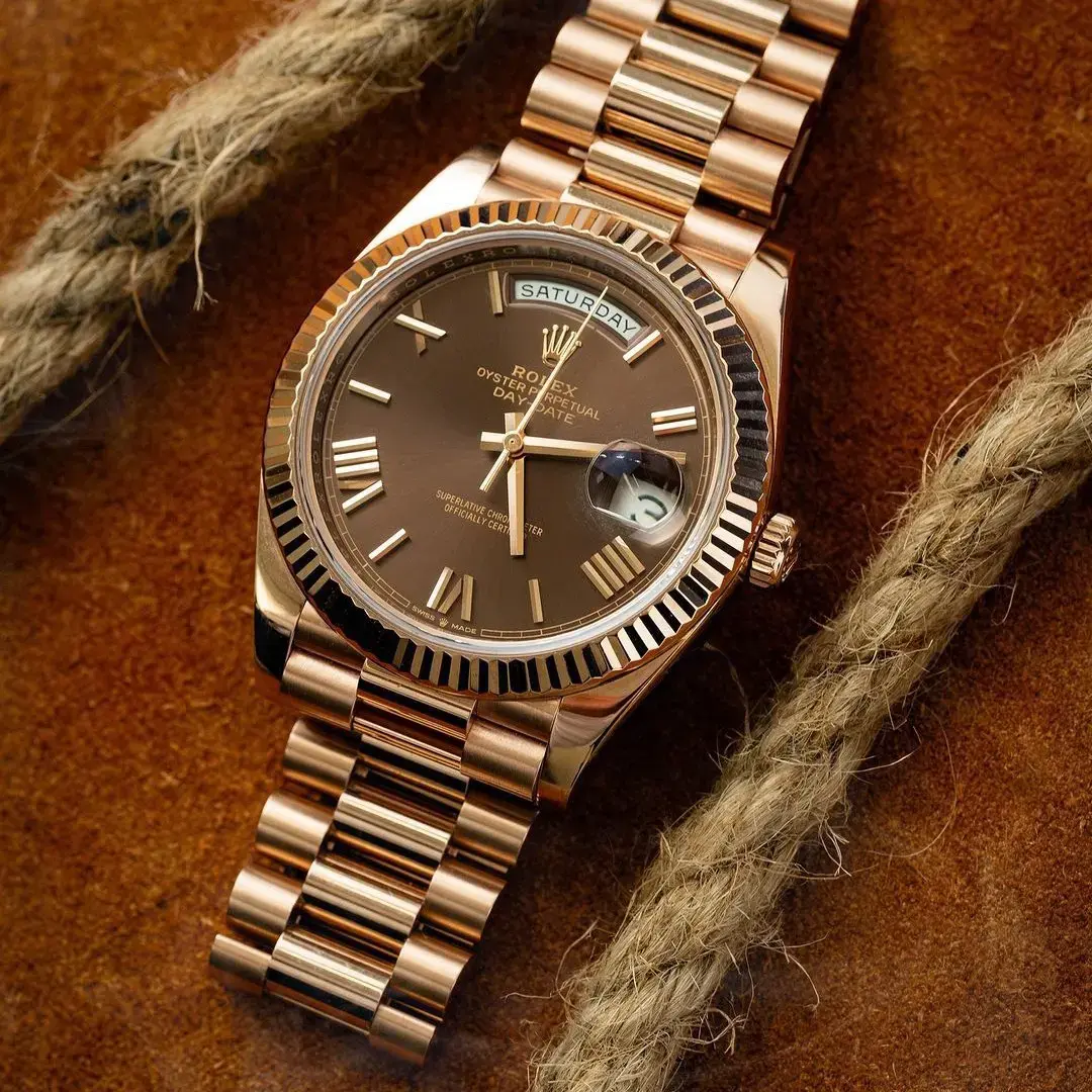 Rolex Day-Date 228235 – Rose Gold with Chocolate Dial