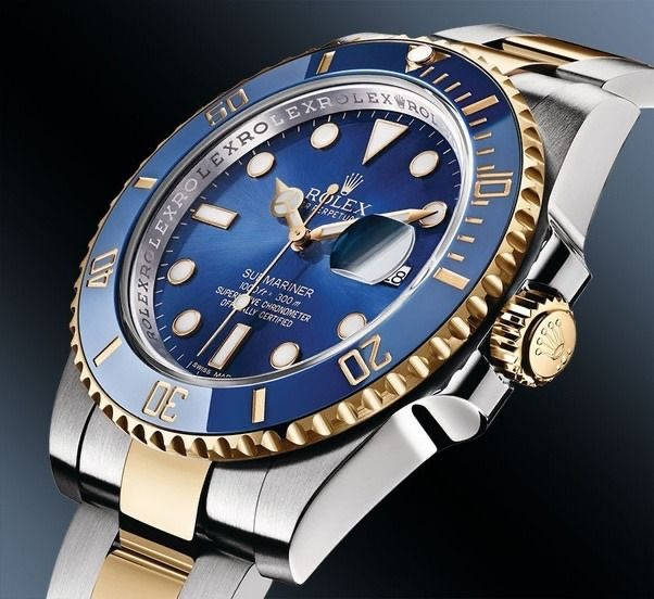 Rolex Submariner Two-Tone Blue Dial | Stainless Steel & Yellow Gold