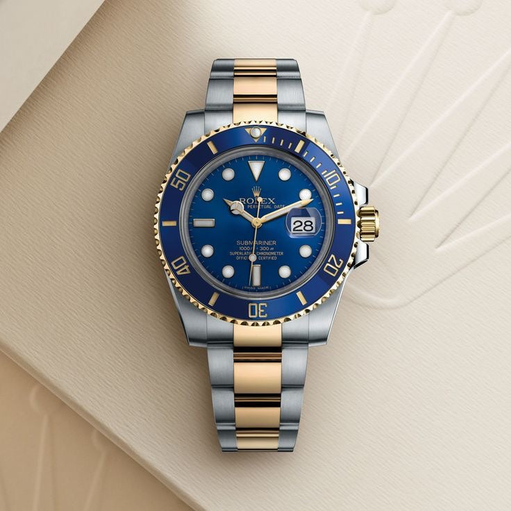 Rolex Submariner Two-Tone Blue Dial | Stainless Steel & Yellow Gold