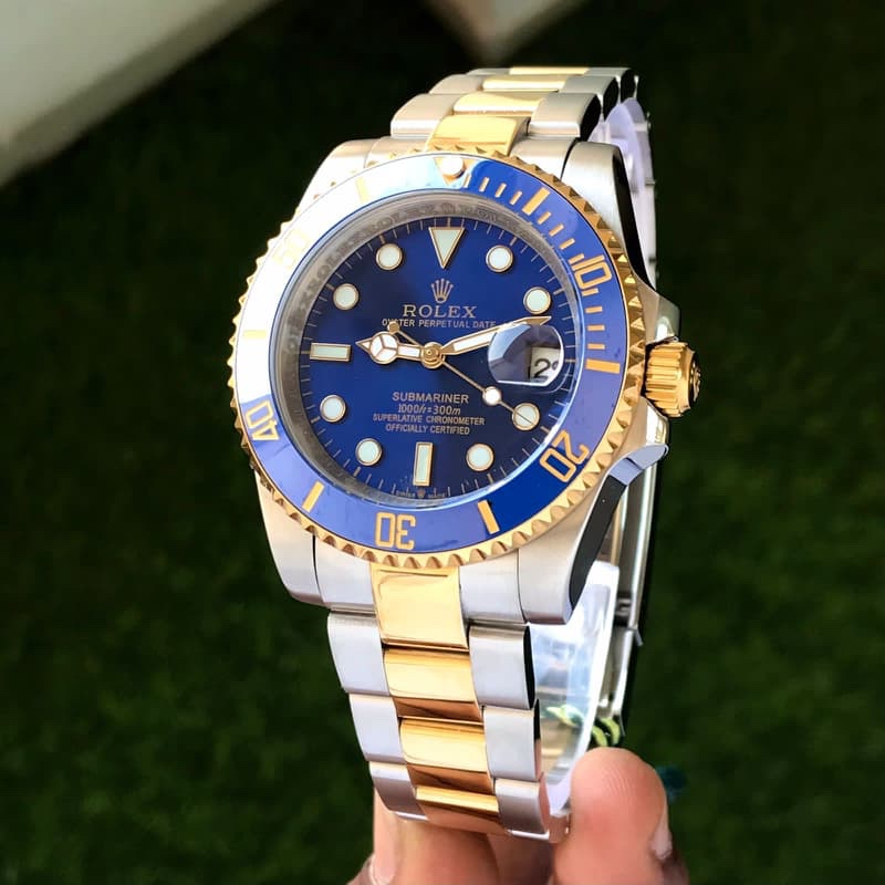 Rolex Submariner Two-Tone Blue Dial | Stainless Steel & Yellow Gold