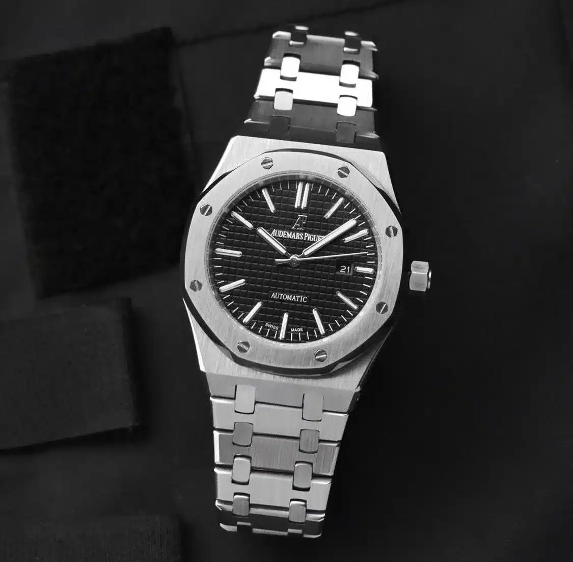 Round Audemars Piguet Royal Oak Watch