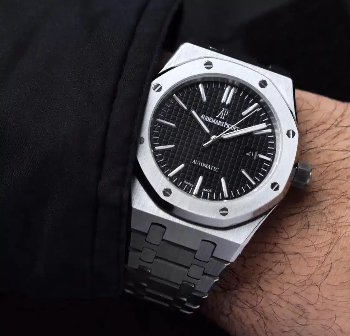 Round Audemars Piguet Royal Oak Watch